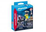 Конструктор Playmobil Полицейский с измерителем скорости 70305