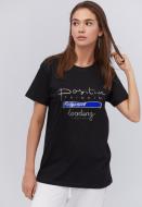 Футболка YAPPI Boyfriend WB2005 р.M черный