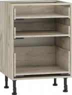 Тумба нижня Грейд Оптимум з трьома шухлядами повного відкриття V-6 600x870x522 мм крафт сірий