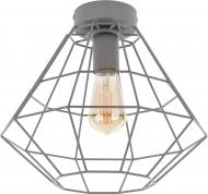 ВИТРИНА! Люстра потолочная TK Lighting Diamond 1x60 Вт E27 серый 2296