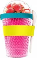 Термоконтейнер Asobu с ложкой 0,38 л Chill Yo 2 Go CY2GO PINK