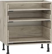 Тумба нижня Грейд Оптимум з трьома шухлядами повного відкриття V-6 800x870x522 мм крафт сірий