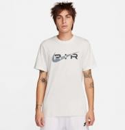 Футболка Nike NSW SW AIR GRAPHIC TEE FN7704-122 р.L бежевый