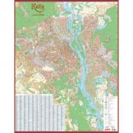 Карта Картографія Київ. План міста м-б 1:26 000 картон.