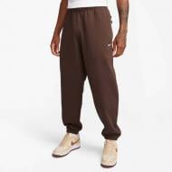 Брюки Nike NK SOLO SWSH FLC CF PANT DX1364-237 р. 2XL коричневый