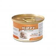 Корм влажный для котят KIPPY с курицей и яйцом, паштет, ж/б 200 г