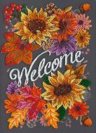 Набір для вишивання бісером Вітаючи осінь AB-836 250х350 мм Абрис Арт