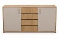 Комод Kartissa Макадамия 2д4ш 1255x895x410 мм дуб кремона торро/макадамия