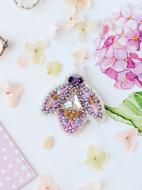 Набір для вишивання бісером Іскорка AD-086 42х40 мм Абрис Арт