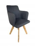 Стул Ben серый/дуб