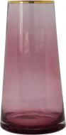 Ваза скляна CRYSTAL Crystal Margaret 25 см 250 см лілова 83000003/3_YBCG-GV-3