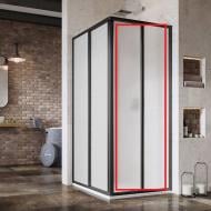 Душевая кабина Ravak Supernova SRV2- 90 S 195 черный PEARL