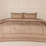 Одеяло хлопковое №1588 Ferrero Gold демисезон 220x240 см MirSon золотистый