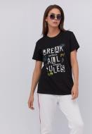 Футболка YAPPI Boyfriend WB2030 р.M черный