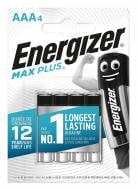 Батарейка Energizer Max Plus AAA (R03, 286) 4 шт. (E301321404)