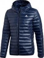 Пуховик мужской Adidas Varilite Ho Jkt DX0785 р.S темно-синий