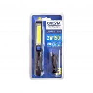 Лампа Brevia 11220 LED Pen Light 2W COB+1W LED 150lm, 900mAh, microUSB