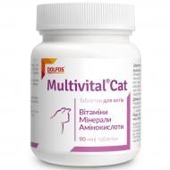 Витамины Dolfos Multivital Cat 90 табл. для кошек