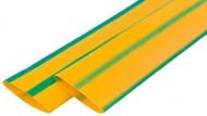Трубка термоусаджувальна E.NEXT e.termo.stand.12.6.yellow-green поліолефін s024203
