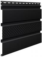 Панель-софіт Vilo™ перфорована 3х0,3 м 0,9 кв.м чорний SV-07