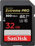 Карта пам'яті SanDisk SDHC 32 ГБ UHS-II Class 3 (U3)Class 10 (SDSDXDK-032G-GN4IN)