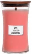 Свеча ароматическая Woodwick Large Melon & Pink Quartz 609 г