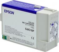 Картридж Epson SJIC15P 3 C610 color