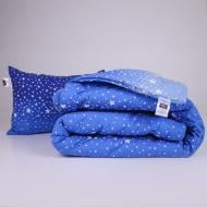Одеяло бамбуковое №239 Сolor Fun Line 17-0432 Milky Way BamBoo демисезон 200x220 см MirSon синий