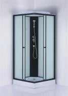 Душевой бокс Water House 100x100x215 см 992E-B (100) черный Душевой бокс Water House 100x100x215 см 992E-B (100) черный