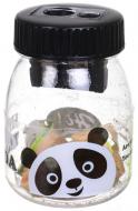 Точилка с прозрачным контейнером Панда