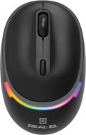Мишка бездротова Real-el RM-440W black (EL123200045)