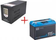 Комплект PSW джб Bautech-650VA та акумул. Ective DC 115SC GEL