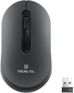 Миша Real-el RM-470W dark grey (EL123200049)