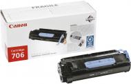 Картридж Canon  706 Вlack 0264B002 черный 0264B002