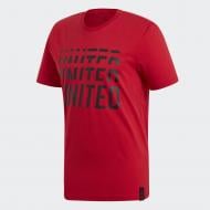 Футболка Adidas MUFC DNA GR TEE DX9085 р.S красный