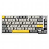 Клавиатура беспроводная EPOMAKER (AK820-PRO-W-FF) white/brown