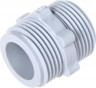 Штуцер ScandiSPA 3/4''*3/4" (пластик) для соединения шланга сливного стиральной машины