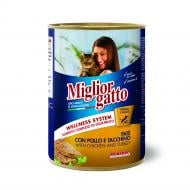 Корм вологий для котів Morando MigliorGatto Паштет з куркою та індичкою, ж/б 400 г