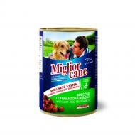 Корм вологий Migliorcane кусочки з яловичиною та овочами 400 г
