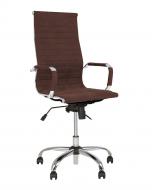 Кресло Nowy Styl SLIM HB ANYFIX CHR68 P SORO-28 коричневый Кресло Nowy Styl SLIM HB ANYFIX CHR68 P SORO-28 коричневый