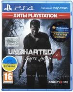 Гра Uncharted 4 Шлях злодія PS4 (9700890)