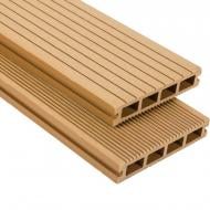 Террасная доска Polymer & Wood Home 139x25x2200 мм дуб