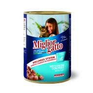 Корм вологий для котів Morando MigliorGatto Шматочки з рибою, ж/б 400 г