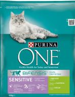 Корм Purina One Sensitive с индейкой и рисом 800 г Корм Purina One Sensitive с индейкой и рисом 800 г