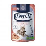 Корм влажный для котов HappyCat Beutel Culinary A-Lachs, кусочки в соусе с атлантическим лососем 85 г