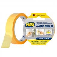 Стрічка малярна HPX 4400 GOLD для ідеальних країв 100°С 25мм х 25 мм x 25 м FP2525