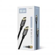 Кабель-переходник ColorWay DisplayPort-DisplayPort V2.1 16K 3 м black (CW-CBDP092-BK) Кабель-переходник ColorWay DisplayPort-DisplayPort V2.1 16K 3 м black (CW-CBDP092-BK)