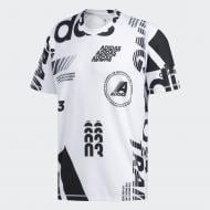Футболка Adidas DAILY AOP TEE DX9513 р.S белый