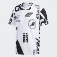 Футболка Adidas DAILY AOP TEE DX9513 р.XL білий