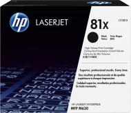 Картридж HP  81X Black CF281X черный CF281X